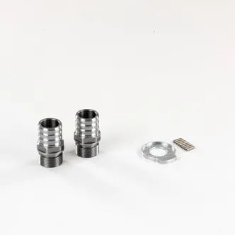 Ribbed fork tube caps (14-110)