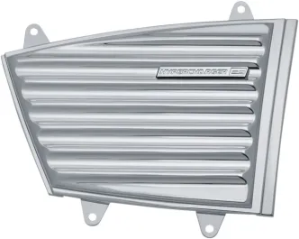 Kuryakyn Classic Faceplate For Hypercharger ES In Chrome Finish For All Hypercharger ES Air Cleaners (9362)