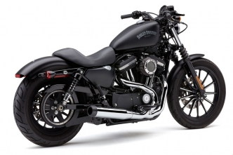 Cobra El Diablo 2 Into 1 Exhaust System In Chrome With Billet Tips For Harley Davidson 2007-2013 Sportster Motorcycles (6492)