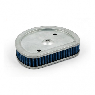 Doss Blue Lightning Air Filter Element With 4 Layers Of Ribbed Pre-Oiled Cotton Filtering Media, Maximum Air Flow For 1995-1998 B.T. Injection Models Only (ARM450065)