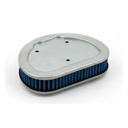 Doss Blue Lightning Air Filter Element With 4 Layers Of Ribbed Pre-Oiled Cotton Filtering Media, Maximum Air Flow For 2008-2013 Touring Models (34-231)
