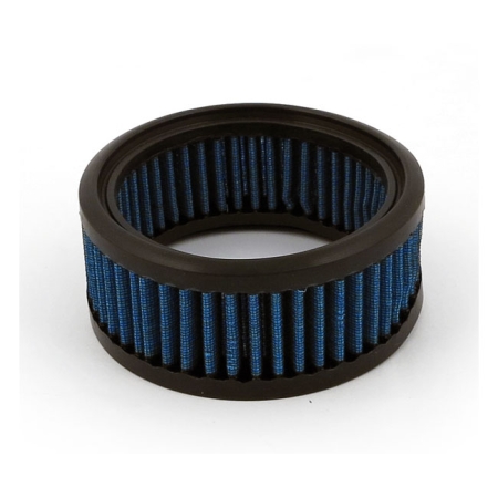 Doss Blue Lightning Air Filter Element With 4 Layers Of Ribbed Pre-Oiled Cotton Filtering Media, Maximum Air Flow For S&S Super E/G Models (ARM260065)