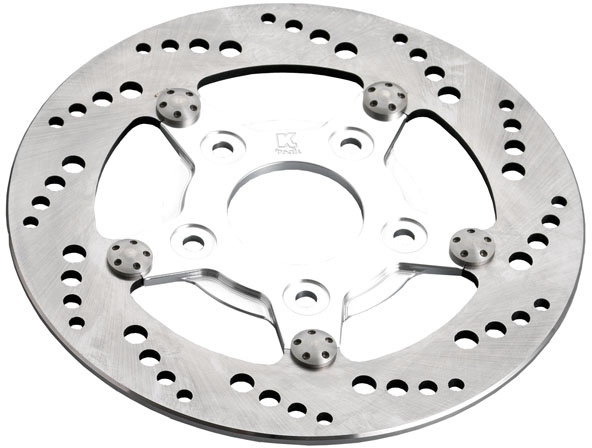 Kustom Tech 8.5in Rear Right Rotor Drilled Brake Disc/Rotor Up Until ...