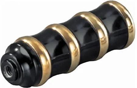 Kustom Tech Vintage Shift Brake Peg In Black & Brass (40-070)