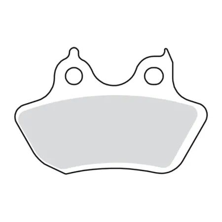 EBC Brakes Rear Double-H Sintered Pad Set 8mm Thick For 2006-2007 FXSTB/C, FLSTF, 2006 FXSTS, FXSTI, 2007 FXST Models (FA434HH)