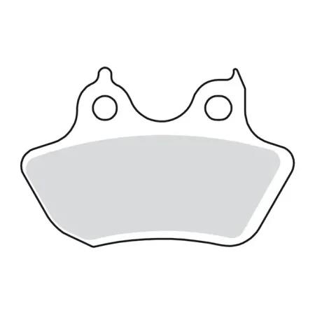 EBC Brakes Rear Extreme Pro Double-H 8mm Thick Brake Pad For 2006-2007 FXSTB/C, FLSTF, 2006 FXSTS, FXSTI, 2007 FXST Models (EPFA434HH)
