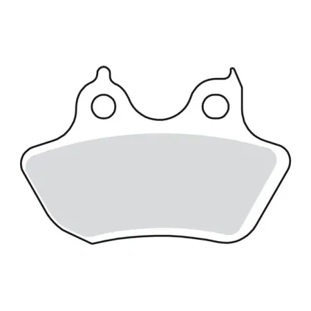 EBC Brakes Rear V-Pad Set Semi-Sintered For 2006-2007 FXSTB/C, FLSTF, 2006 FXSTS, FXSTI, 2007 FXST Models (FA434V)