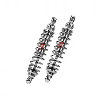 Bitubo WME Shocks 14 Inch Length in Chrome Finish For HD Dyna Models (HD038WME03)