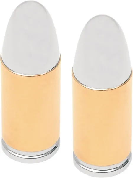 Drag Specialties .38 Special Valve Stem Cap in Gold Finish (282007)