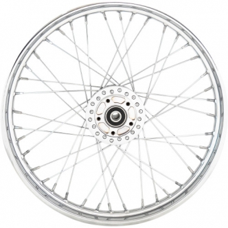 Drag Specialties Replacement Laced Front Wheel 21 x 2.15 Inch For 2006-2007 XL Single Disc Models (64540)