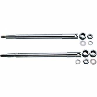 Drag Specialties Front Axle in Chrome Finish For 1999 FXDWG Models (16-0261-BC520)