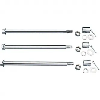 Drag Specialties Rear Axle 13 Inch in Chrome Finish For 1999 Dyna Glide Models (16-0301-BC520)