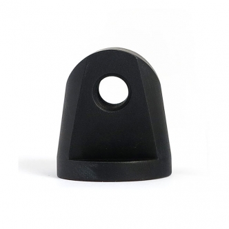 Doss Headlamp Mounting Block Straight Cone Aluminium, 3/8-16 Threaded in Black Finish (ARM274409)