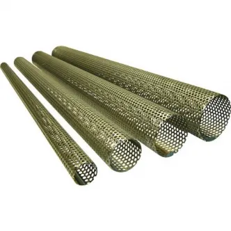 LA Choppers 24 Inch Baffle Tubing 1 5/8 Inch Outer Diameter in Stainless Steel Finish For Universal Fitment (Sold Each) (LA-1216-24)
