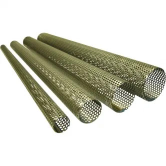 LA Choppers 48 Inch Baffle Tubing 1 1/4 Inch Outer Diameter in Stainless Steel Finish For Universal Fitment (Sold Each) (LA-1212-48)