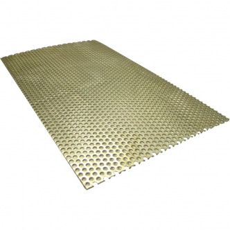 LA Choppers Baffle Perforated Sheet 6 Inch x 10 Inch in Universal Fitment (LA-1201-00)