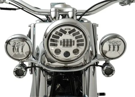 J.W. Speaker 6045 LED Fog Light With Chrome Bezel 4.5 Inches (11.5cm) (0551593) 