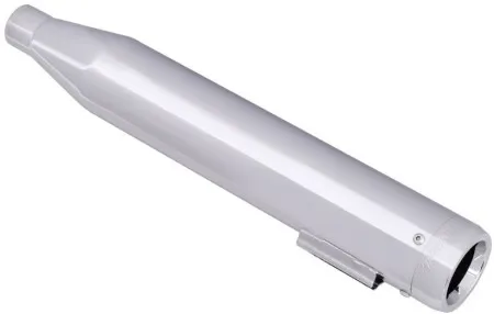 Rinehart Racing 3 Inch Slip-Ons In Chrome With Chrome Straight End Caps For Harley Davidson 2006-2016 Dyna Motorcycles (500-0300C)