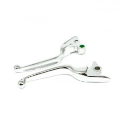  Doss Standard Blade Brake & Clutch Levers In Chrome For Cable - 15-17 Softail (excl. FLSS, FLSTFBS) (ARM093319)