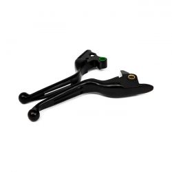 Doss 2-Slot Blade Brake & Clutch Levers In Black For Cable - 15-17 Softail (excl. FLSS, FLSTFBS) (ARM493319)