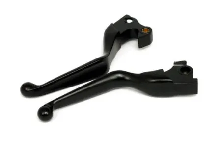 Doss Wide Blade Brake & Clutch Levers In Black For Cable 2014-2022 Sportster Models (20-287BK)