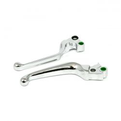 Doss Wide Blade Brake & Clutch Levers In Chrome For Hydraulic - 02-05 V-Rod; 96-06 all B.T. (ARM865319)