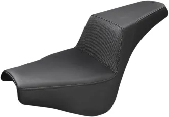 Saddlemen Seat Step Up Gripper Smooth in Black For 2018-2023 FXBB Street Bob & FXST Standard Models (818-30-174)