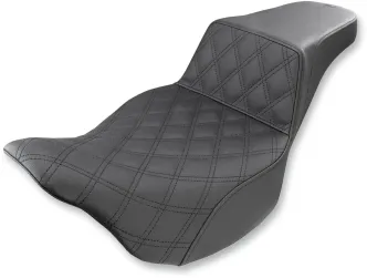 Saddlemen Step-Up LS Seat Front Only For 2008-2023 Harley Davidson FLHR, FLHT, FLHX & FLTR Touring Models (808-07B-172)