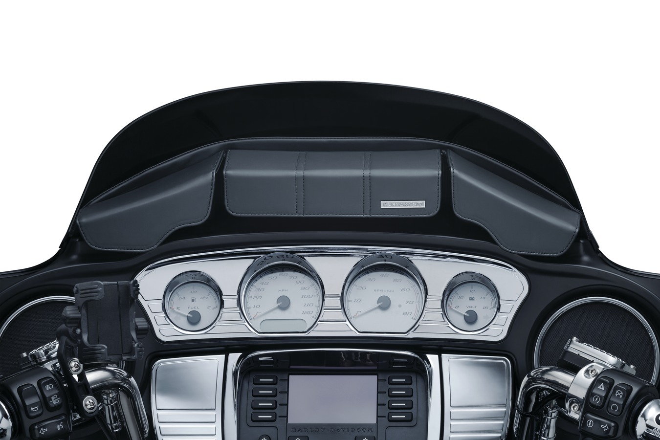 Kuryakyn Batwing Fairing Pouch Bag For Harley Davidson 20142023