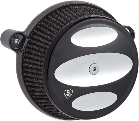 Arlen Ness Scalloped Stage I Big Sucker Cover Kit In Black For 2017-2021 Touring & 2018-2021 Softail Models (18-340)