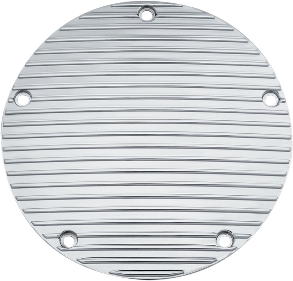 Kuryakyn Finned Derby Cover In Chrome Finish For Harley Davidson 2015