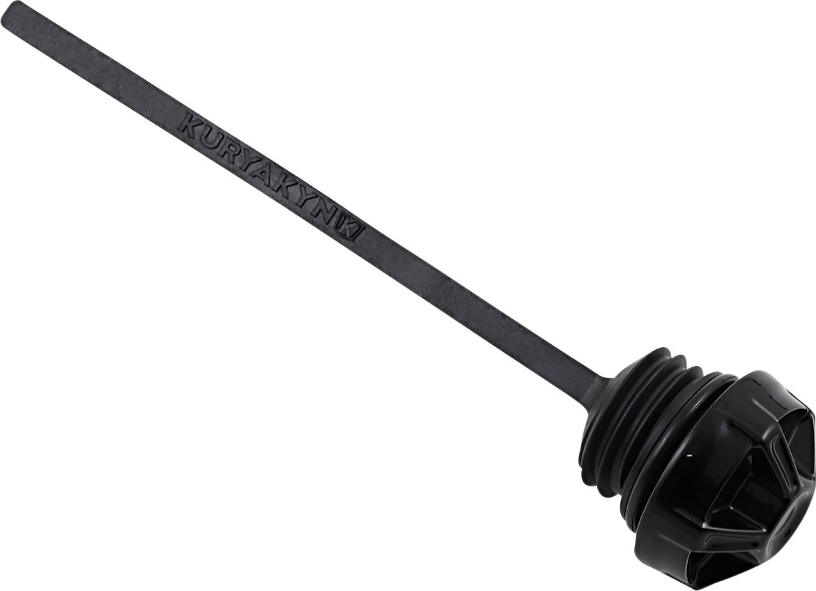Kuryakyn 1007 Easy Turn Dipstick Cap – Chrome Replacement For Harley-Davidson Models – Quick Oil Check Upgrade