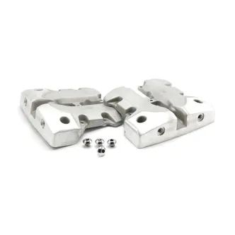 EMD Shovel Rocker Cover in Semi-Polished Finish For 17-18 Touring, 18-19 Softail Models (RCM8/SH/SP)