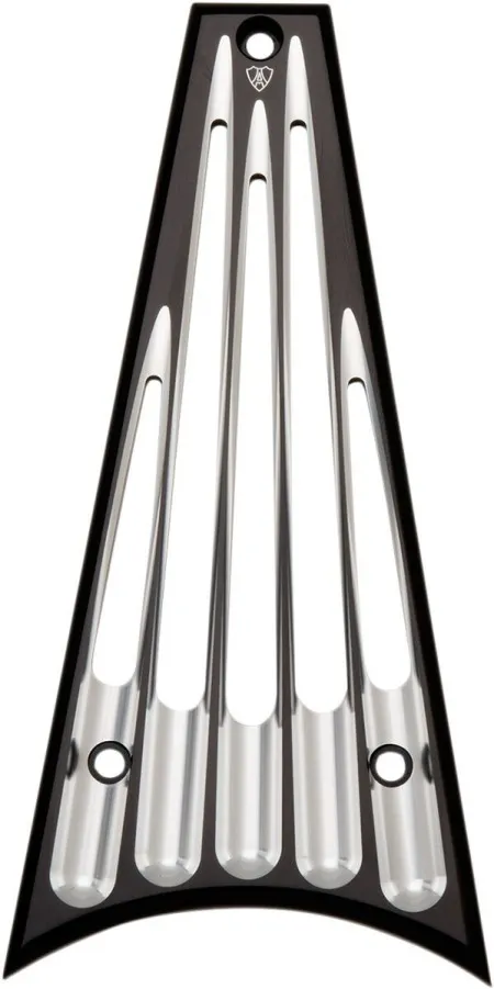 Arlen Ness Deep Cut Frame Grill In Black Finish For Harley Davidson 2014-2016 FLT Motorcycles (03-655)