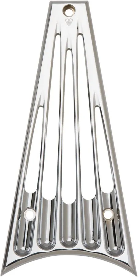 Arlen Ness Deep Cut Frame Grill In Chrome Finish For Harley Davidson 2014-2016 FLT Motorcycles (03-654)