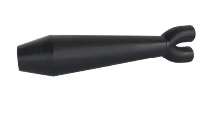 Two Brothers Racing 2-Into-1 Exhaust System Generation II Muffler in Ceramic Black Coated Finish For 2006-2017 Dyna Models (005-4690199-B)
