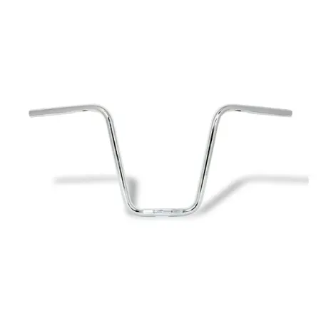 Fehling 1 Inch Apehanger Narrow Style Handlebar For 82-20 H-D (Excl. 08-20 E-Throttle & 88-11 Springers) In Chrome (C55-258)