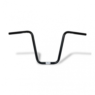 Fehling 1 Inch Apehanger Narrow Style Handlebar For 82-20 H-D (Excl. 08-20 E-Throttle & 88-11 Springers) In Black (ARM993765)