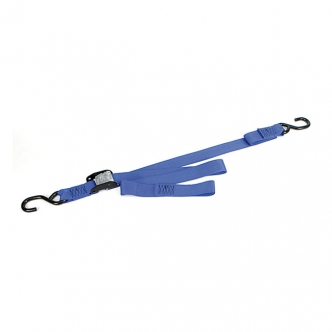 Ancra Standard Big Bike Cam Buckle Straps (Without Integrated Soft-Hooks) In Blue (ARM205235)