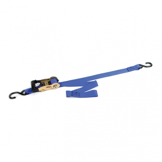 Ancra Standard Big Bike Gradual Release Tie-Downs (Without Integrated Soft-Hooks) In Blue (ARM705235)