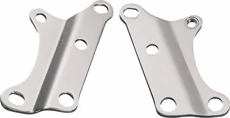 Drag Specialties Engine Mount Plates For 86-03 XL (Except 883C/1200C) In Chrome (DS-243516) (Repl. OEM 16210-84A & 16212-84A)