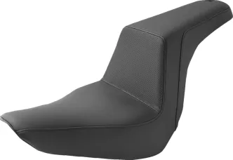 Saddlemen Seat Step Up Gripper Smooth in Black For 2018-2023 Harley-Davidson Softail Low Rider - FXLR/ Sport Glide FLSB Models (818-29-174)