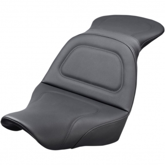 Saddlemen Seat Explorer Smooth in Black For 2018-2023 Harley Davidson Softail Low Rider FXLR/ Sport Glide FLSB Models (818-29-0291)