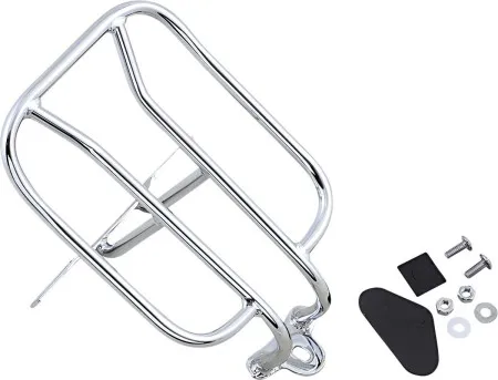 Drag Specialties Fender Luggage Rack For 94-17 XL (Except 883N/1200N/1200X/1200V, 11-17 1200C/1200CX) In Chrome (DS-720114)