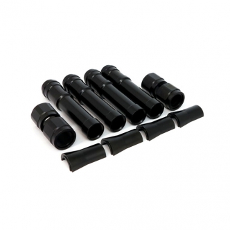 Dippert Aluminium Pushrod Cover Kit For 86-03 XL, Buell In Black (ARM289075)