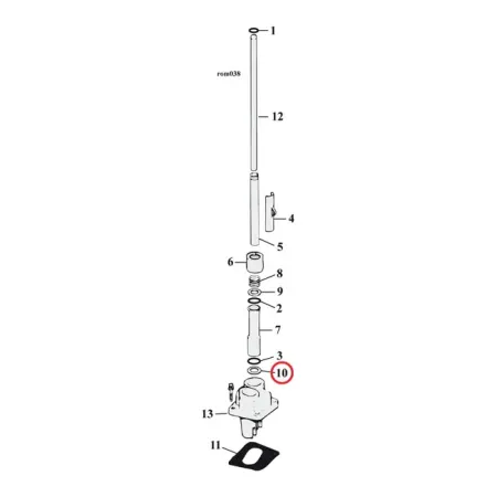 S&S Pushrod Washer Between Pushrod Covers & Tappet Block For 84-99 B.T & 86-90 XL (50-7150)