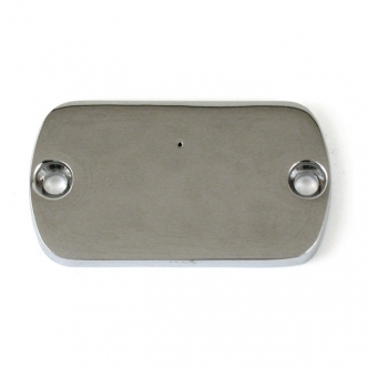 DOSS Brake Master Cylinder Cover In Smooth Chrome Finish For Harley Davidson 1972-1981 Motorcycles (ARM078509)
