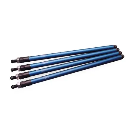 Jims Pro-Lite Worksavers Pushrod Kit Heat Treated Aerospace Aluminium, 67 Grams Each, Installs Without Removal Of Rockerboxes, Works With Up To +.200 Inch Cylinder Length For 1999-2017 TCA/B Models (2416)