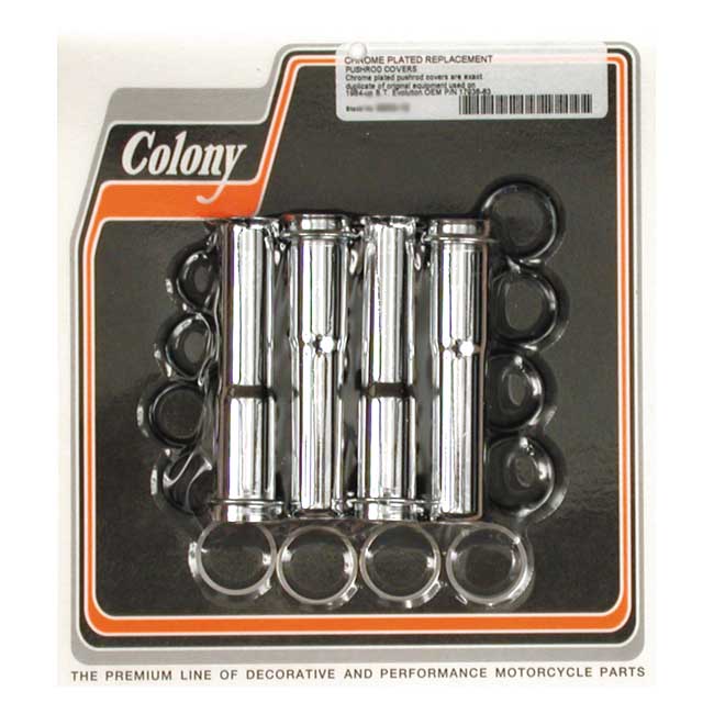 Colony Lower Pushrod Cover Set For 8499 Evo B.T & 8690 Evo XL In