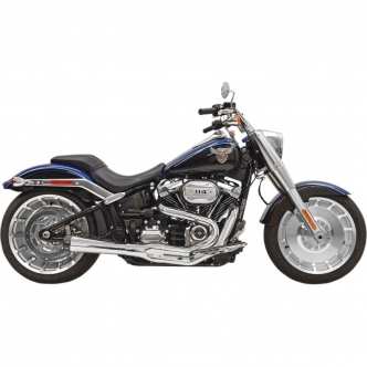 Bassani Exhaust System Road Rage III 2-Into-1 in Chrome Finish 2018-2023 Softail Fat Boy, Breakout & FXDR (1S62R)